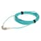 Add-On Addon 1M Lc (Male) To Lc (Male) Aqua Om4 Duplex Plenum-Rated Fiber ADD-LC-LC-1M5OM4P - alternate 4